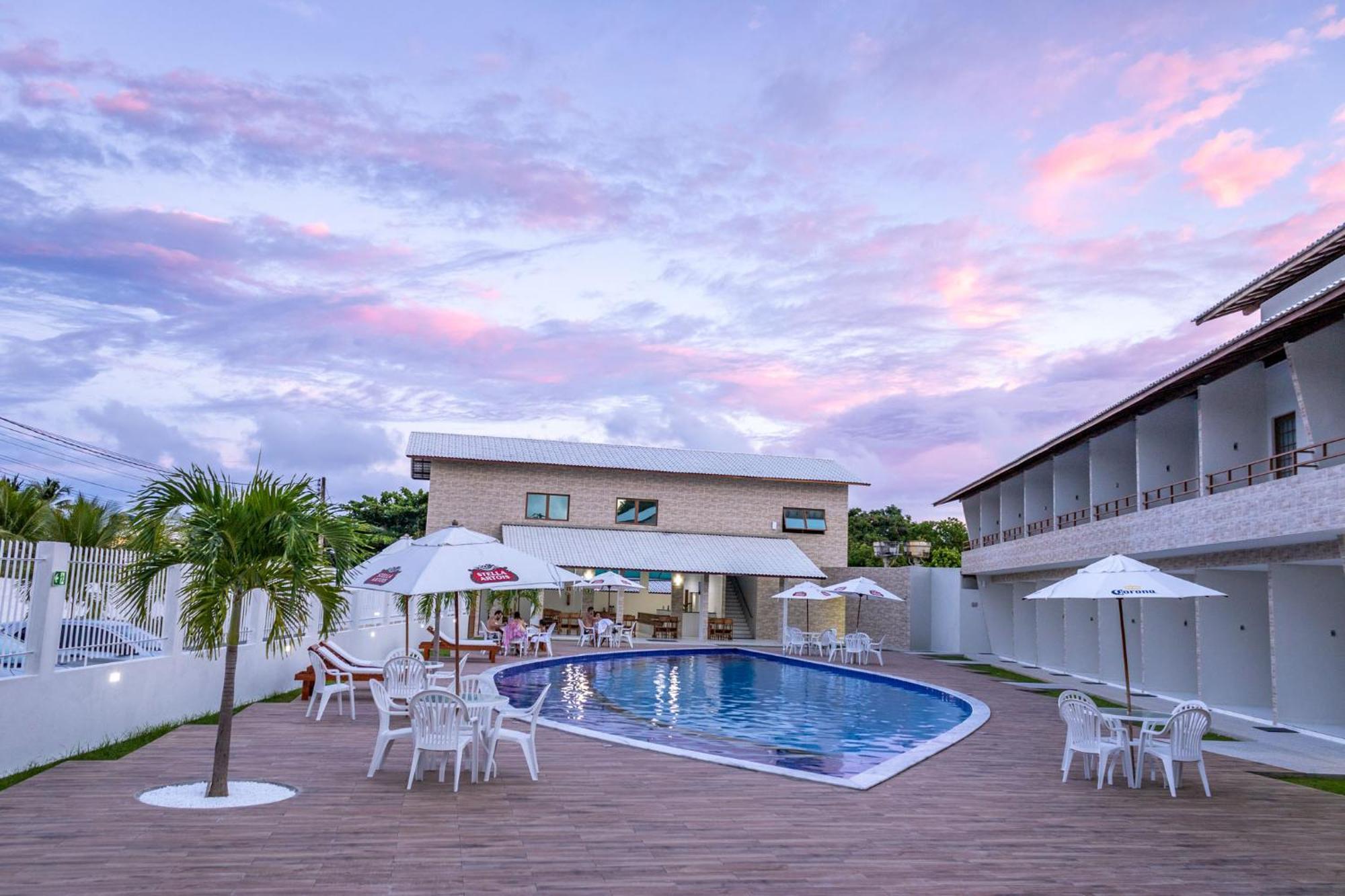 Paraiso Barra Hotel Barra de Santo Antônio Exterior foto